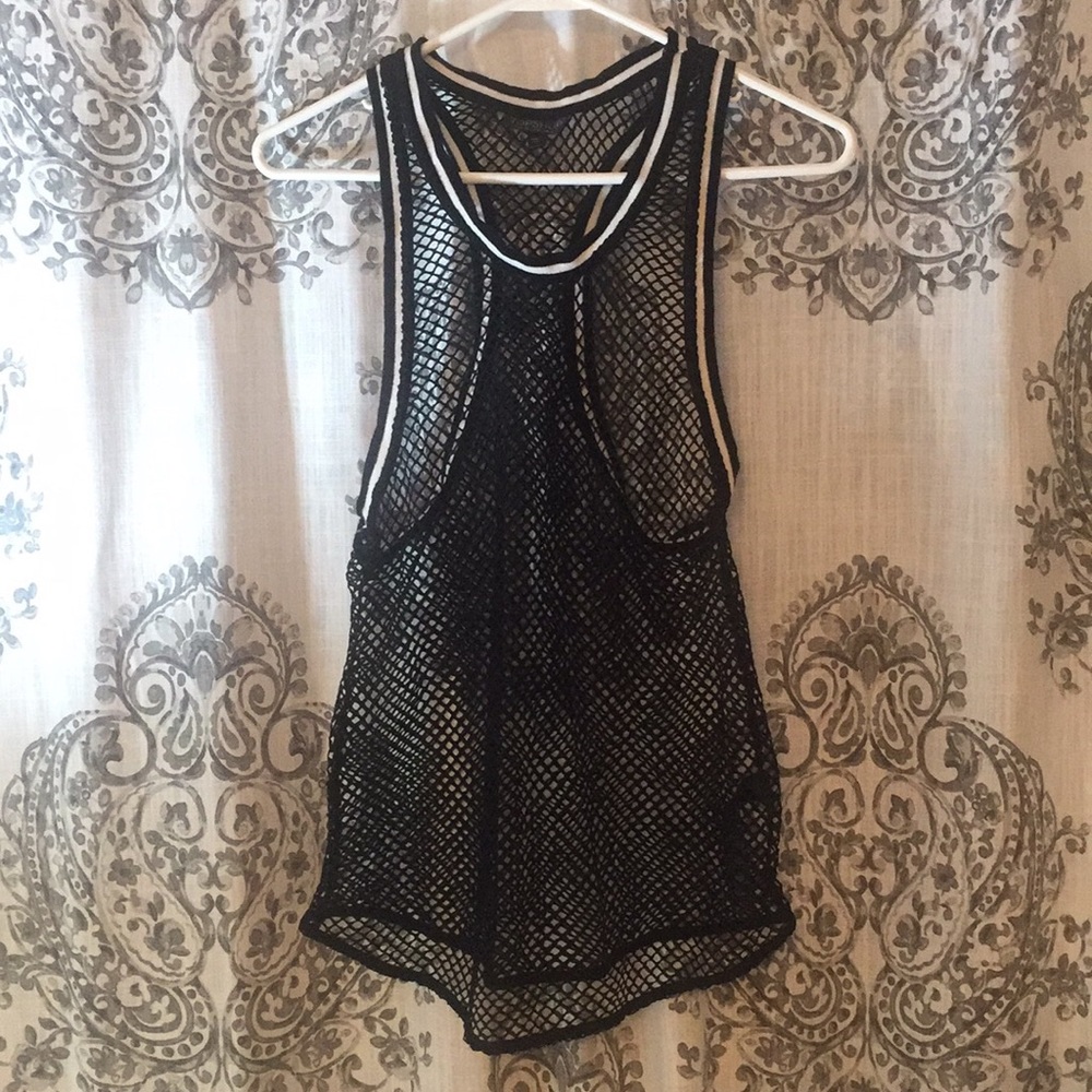 Topshop mesh Jersey